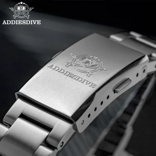 ADDIESDIVE Luxury Automatic Mechanical Watch NH35A Movement 316L Stainless Steel BGW9 Luminous 100M Water Resistant Bubble Glass