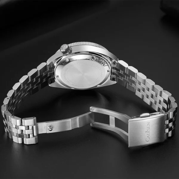 CADISEN Watch Man Diver Automatic Mechanical Wristwatches Luminous Stainless steel AR Coating Sapphire Crystal Waterproof